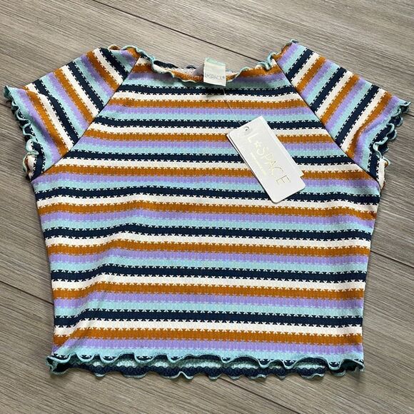 NWT L*SPACE Wildflower Top - Picture 3 of 6